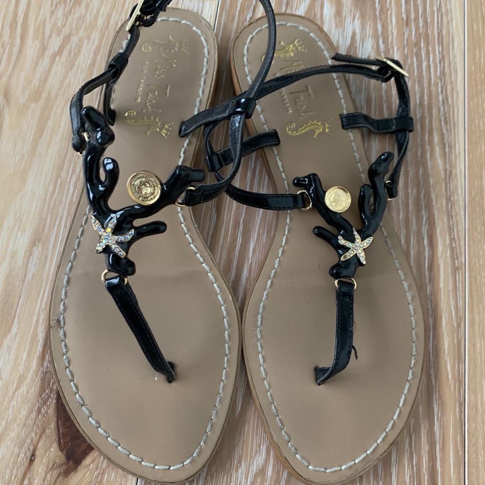 Miss Trish of Capri Embellished Sandals, Size 7